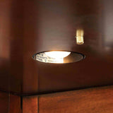 Voltaire Dark Cherry Corner Curio Cabinet by Furniture of America at Eve Furniture