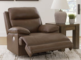 VonRyan Tobacco Power Recliner by Ashley at Eve Furniture