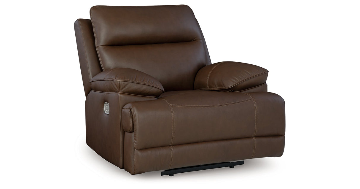 VonRyan Tobacco Power Reclining Living Room Set by Ashley at Eve Furniture