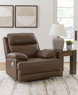 VonRyan Tobacco Power Reclining Living Room Set by Ashley at Eve Furniture