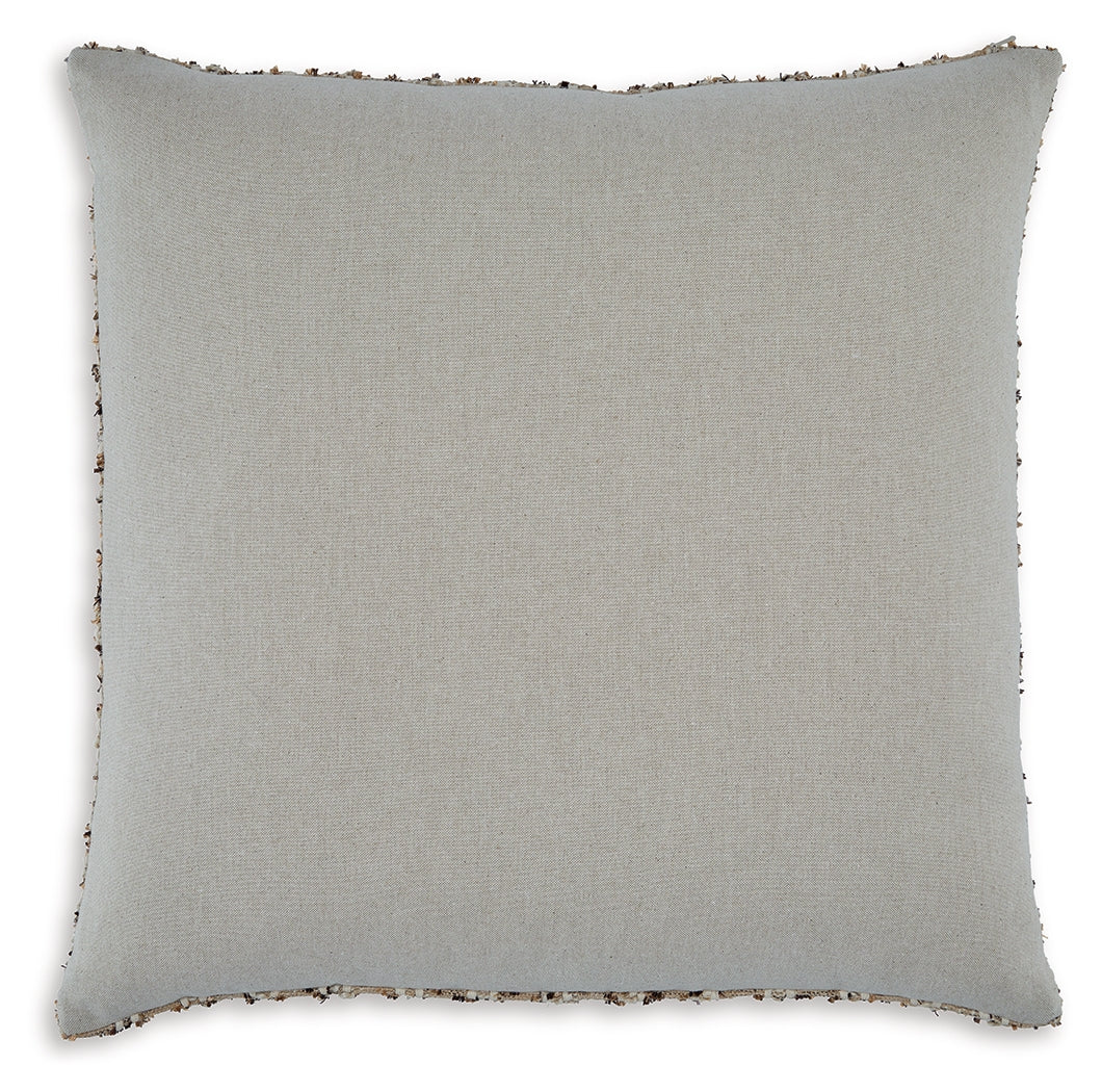 Vorlane Tan/Brown/White Pillow (Set of 4)