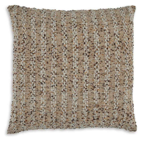Vorlane Tan/Brown/White Pillow by Ashley at Eve Furniture