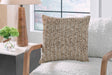 Vorlane Tan/Brown/White Pillow by Ashley at Eve Furniture