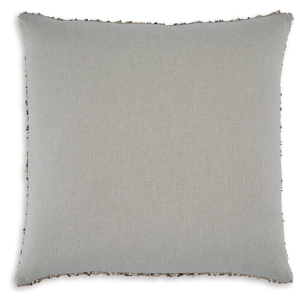 Vorlane Tan/Brown/White Pillow (Set of 4) by Ashley at Eve Furniture