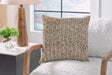 Vorlane Tan/Brown/White Pillow (Set of 4) by Ashley at Eve Furniture