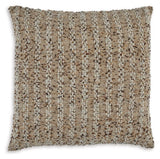 Vorlane Tan/Brown/White Pillow (Set of 4) by Ashley at Eve Furniture