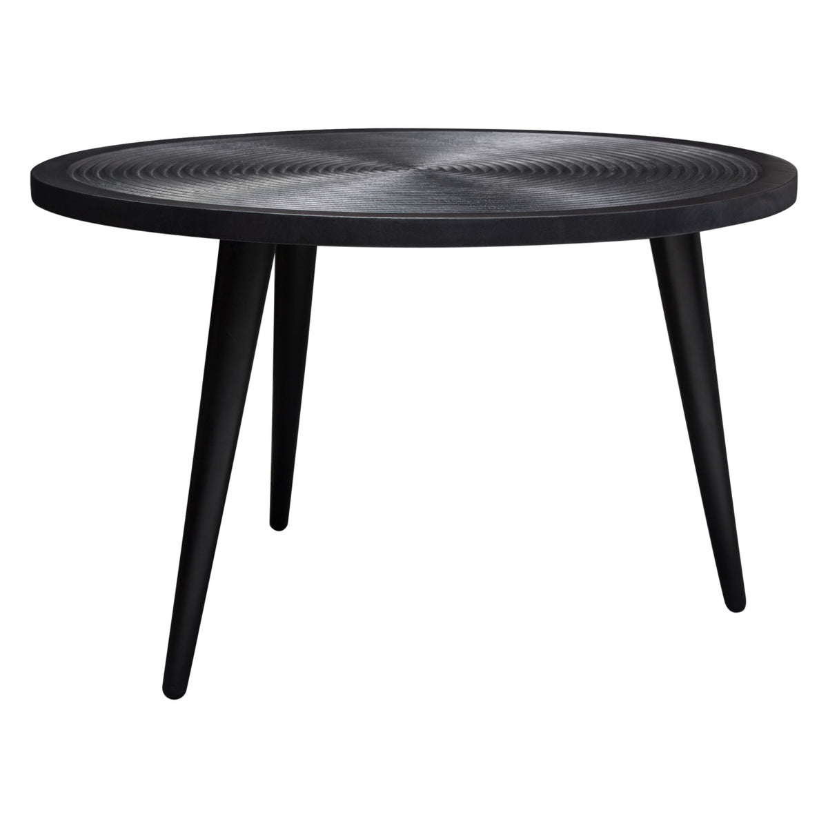 Vortex Black Round Coffee Table by Diamond Sofa at Eve Furniture