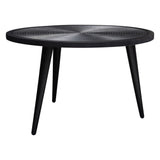 Vortex Black Round Coffee Table by Diamond Sofa at Eve Furniture