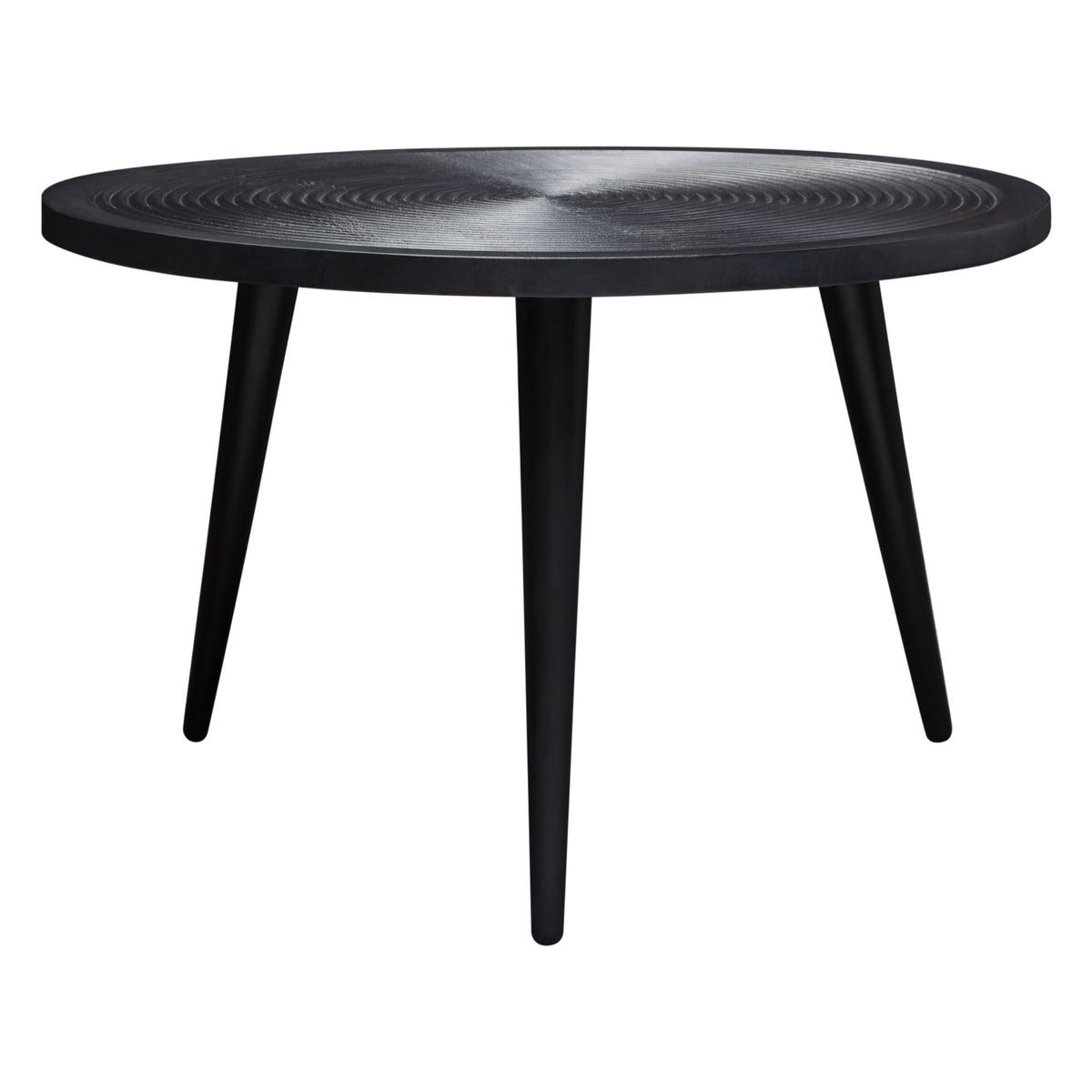 Vortex Black Round Coffee Table by Diamond Sofa at Eve Furniture