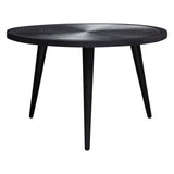 Vortex Black Round Coffee Table by Diamond Sofa at Eve Furniture