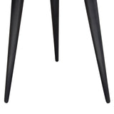 Vortex Black Round End Table by Diamond Sofa at Eve Furniture