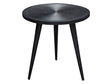 Vortex Black Round End Table by Diamond Sofa at Eve Furniture