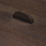 Voss Black Metal w/ Dark Wood Lid Canister by Mercana at Eve Furniture