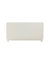 Voula White/Gold Rectangular 4-Door Accent Cabinet