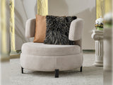 Voyance 4-pieces (2 Four Seat Sofa & 2 Chair) Livingroom Set in Beige by Furnia at Eve Furniture