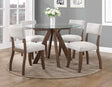 Wade Mocha Glass Top Dining Room Set by Steve Silver at Eve Furniture