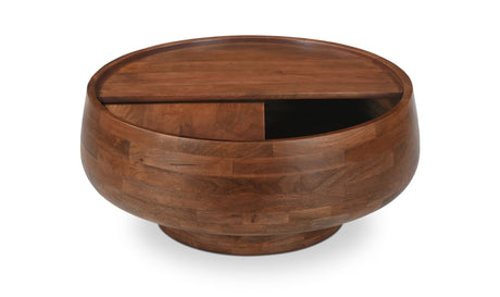 Wade Storage Coffee Table Natural by Moe's Home at Eve Furniture