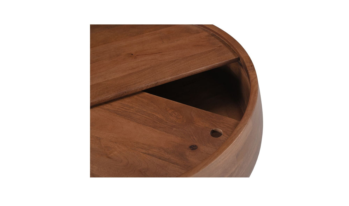Wade Storage Coffee Table Natural by Moe's Home at Eve Furniture