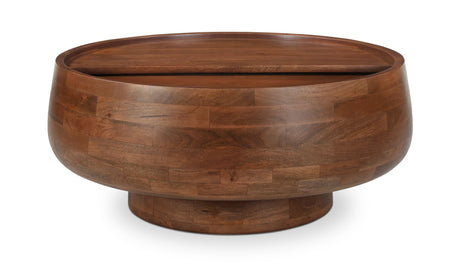 Wade Storage Coffee Table Natural by Moe's Home at Eve Furniture