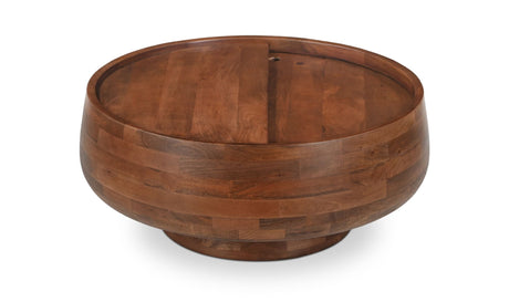 Wade Storage Coffee Table Natural by Moe's Home at Eve Furniture