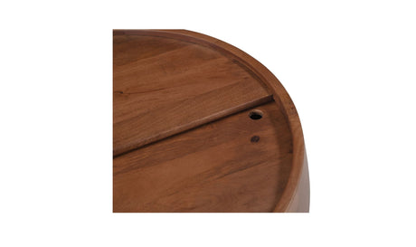 Wade Storage Coffee Table Natural by Moe's Home at Eve Furniture