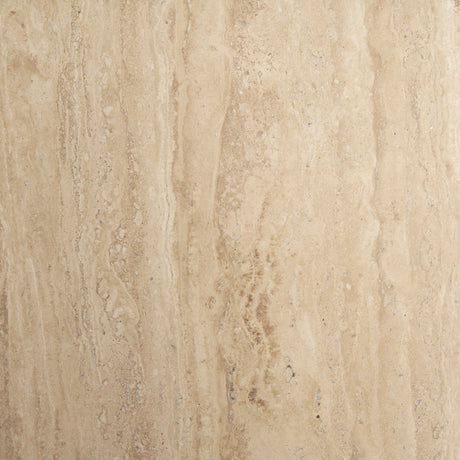 Wade Travertine Marble w/ Matte Black Metal Coffee Tables by Mercana at Eve Furniture