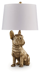 Wadeland Gold Finish Table Lamp by Ashley at Eve Furniture