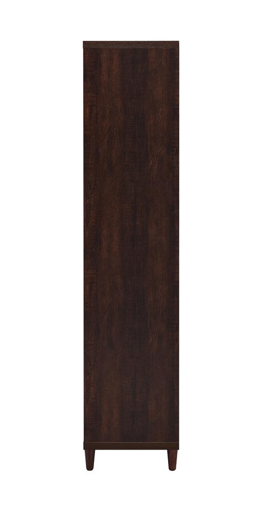 Wadeline Rustic Tobacco 2-Door Tall Accent Cabinet