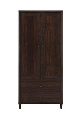 Wadeline Rustic Tobacco 2-Door Tall Accent Cabinet by Coaster at Eve Furniture
