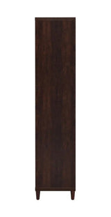 Wadeline Rustic Tobacco 2-Door Tall Accent Cabinet by Coaster at Eve Furniture