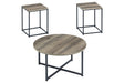 Wadeworth Two-tone Table by Ashley at Eve Furniture