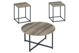 Wadeworth Two-tone Table by Ashley at Eve Furniture