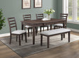 Wagner Brown Dining Set by Crown Mark at Eve Furniture