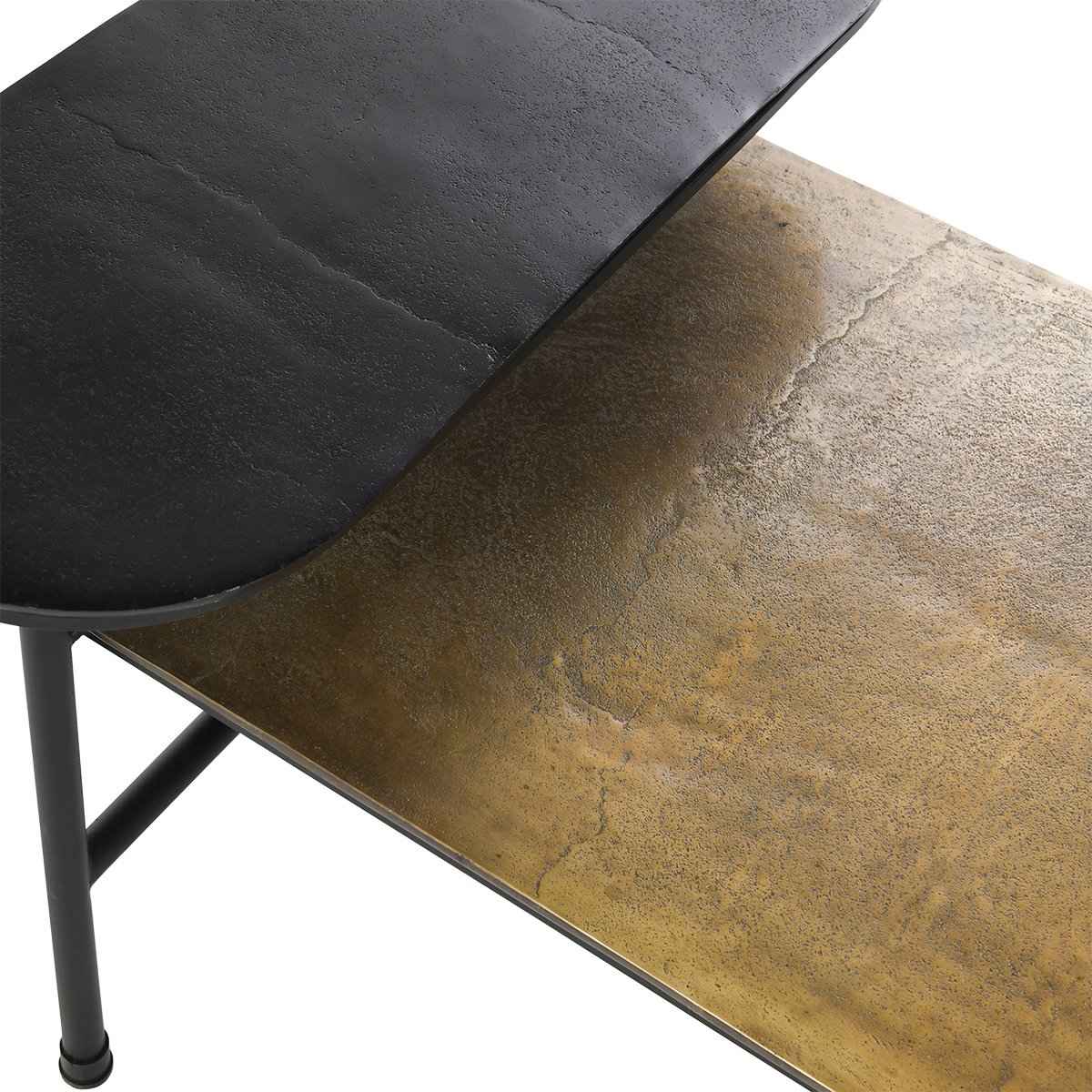 Wagner Brown/Black Coffee Table by Classic Home at Eve Furniture