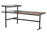 Wagner Brown/Black Coffee Table by Classic Home at Eve Furniture