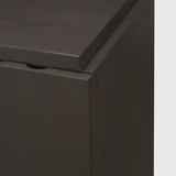 Wagner Dark Brown Wood w/ Arched Design Accent Cabinet by Mercana at Eve Furniture