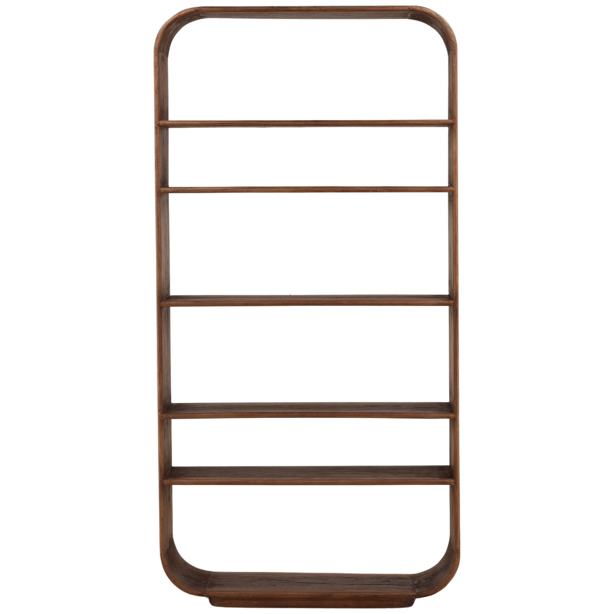 Wailea Bookcase, Brown by Dovetail at Eve Furniture