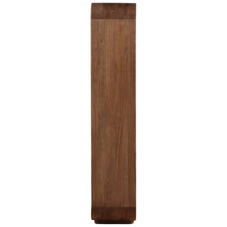 Wailea Bookcase, Brown by Dovetail at Eve Furniture