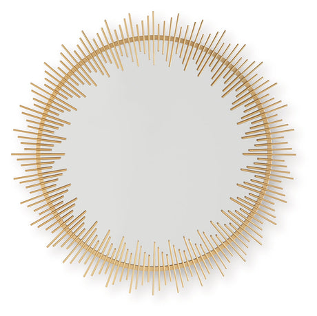 Wainport Gold Finish Accent Mirror by Ashley at Eve Furniture
