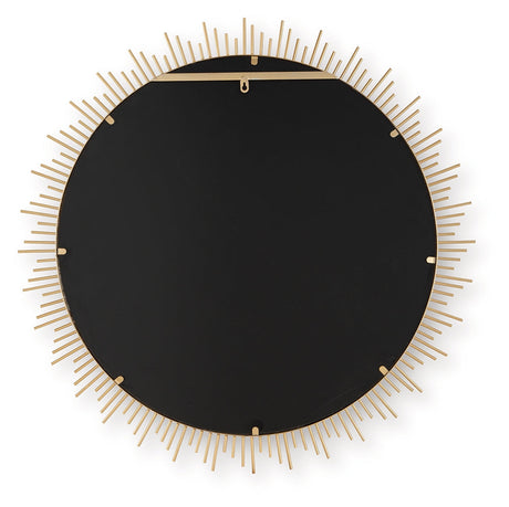 Wainport Gold Finish Accent Mirror by Ashley at Eve Furniture