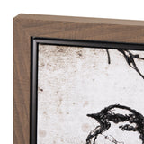 Waiting for spring I by Mercana Studio a Hand Embellished Textured Framed Canvas by Mercana at Eve Furniture