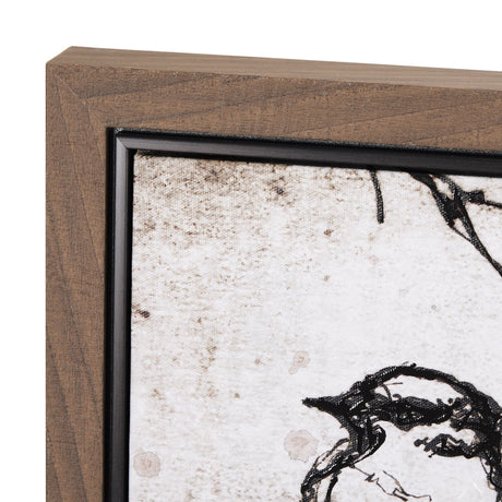 Waiting for spring I by Mercana Studio a Hand Embellished Textured Framed Canvas by Mercana at Eve Furniture