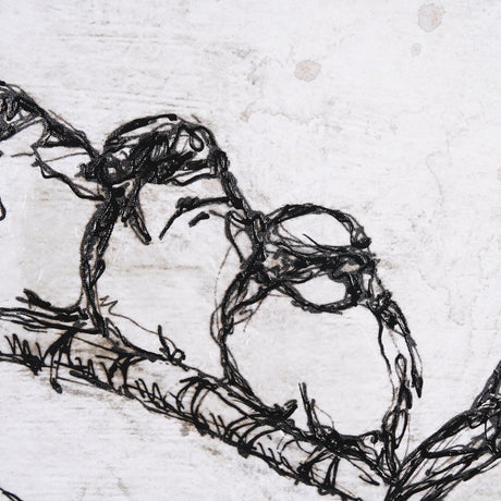 Waiting for spring I by Mercana Studio a Hand Embellished Textured Framed Canvas by Mercana at Eve Furniture