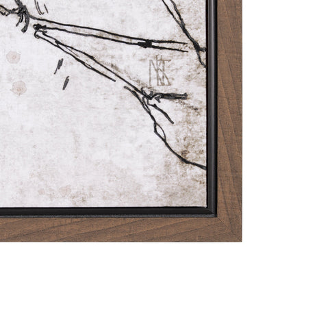 Waiting for spring II by Mercana Studio a Hand Embellished Textured Framed Canvas by Mercana at Eve Furniture