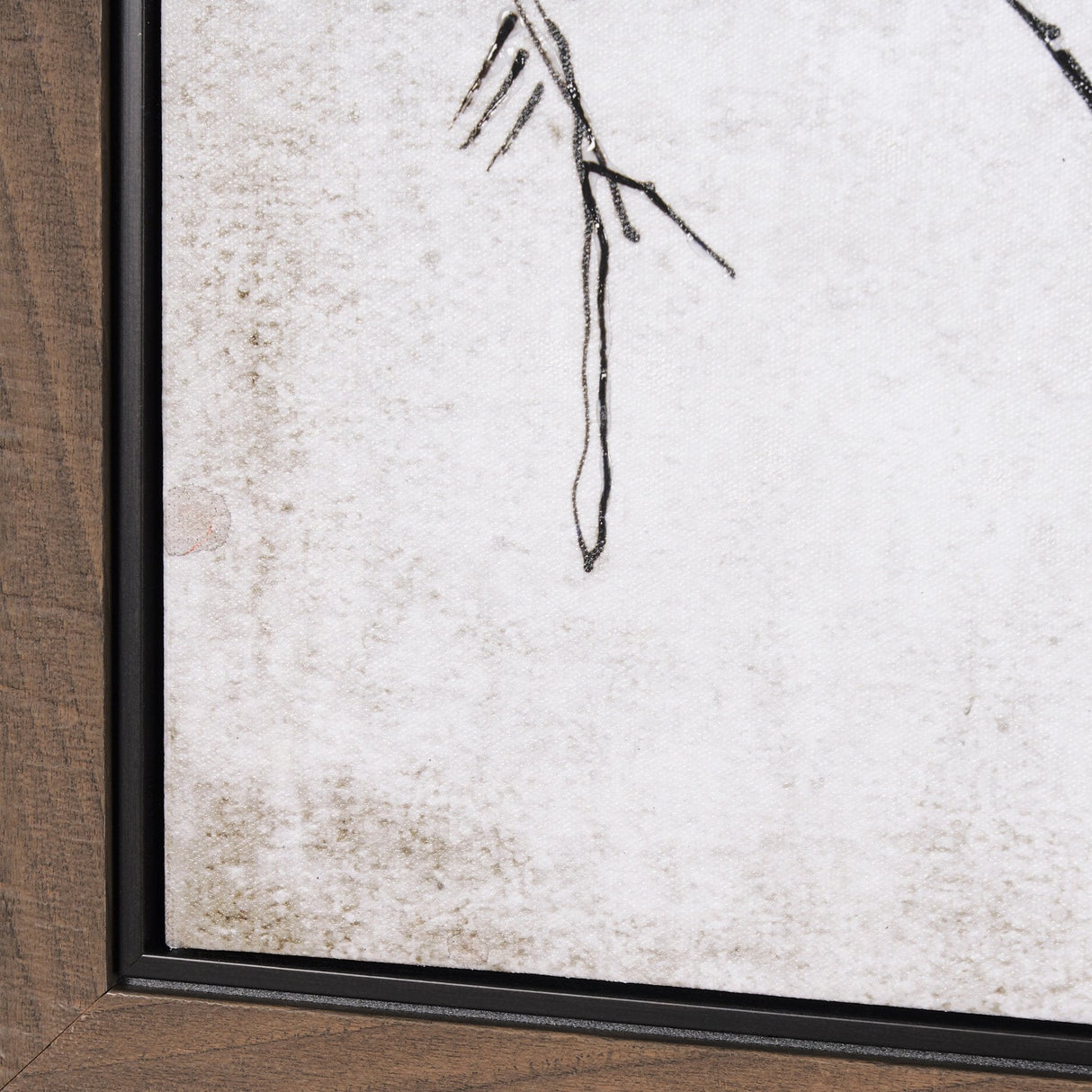 Waiting for spring II by Mercana Studio a Hand Embellished Textured Framed Canvas by Mercana at Eve Furniture
