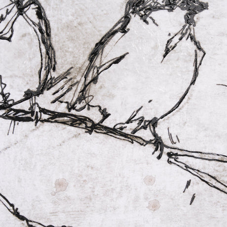 Waiting for spring II by Mercana Studio a Hand Embellished Textured Framed Canvas by Mercana at Eve Furniture