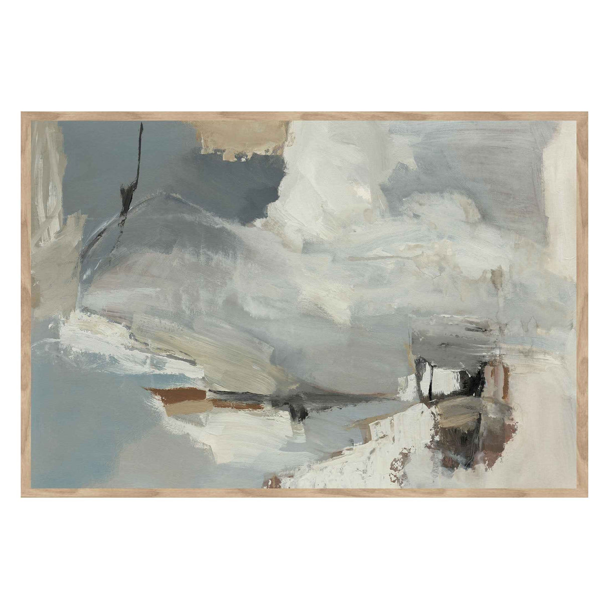 Wake Blue Painting 48x72 by Buddy Whitlock by Classic Home at Eve Furniture