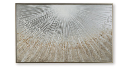 Waldard Gray/Taupe/White Wall Art by Ashley at Eve Furniture