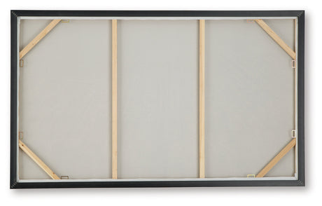 Waldard Gray/Taupe/White Wall Art by Ashley at Eve Furniture