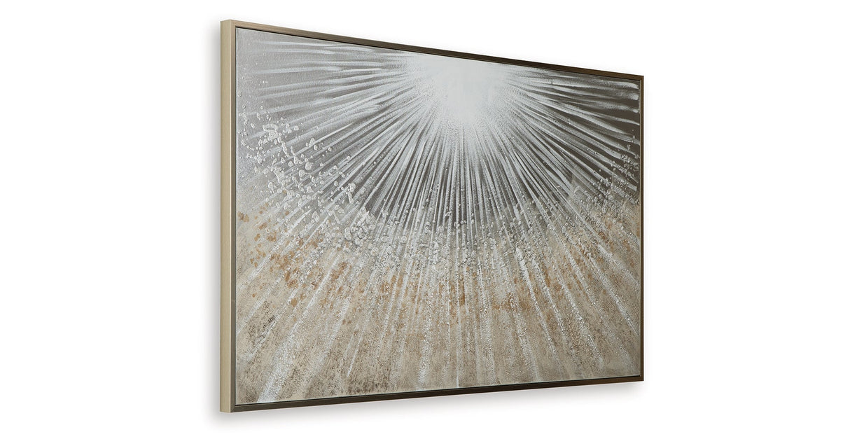 Waldard Gray/Taupe/White Wall Art by ASHLEY FURNITURE at Eve Furniture